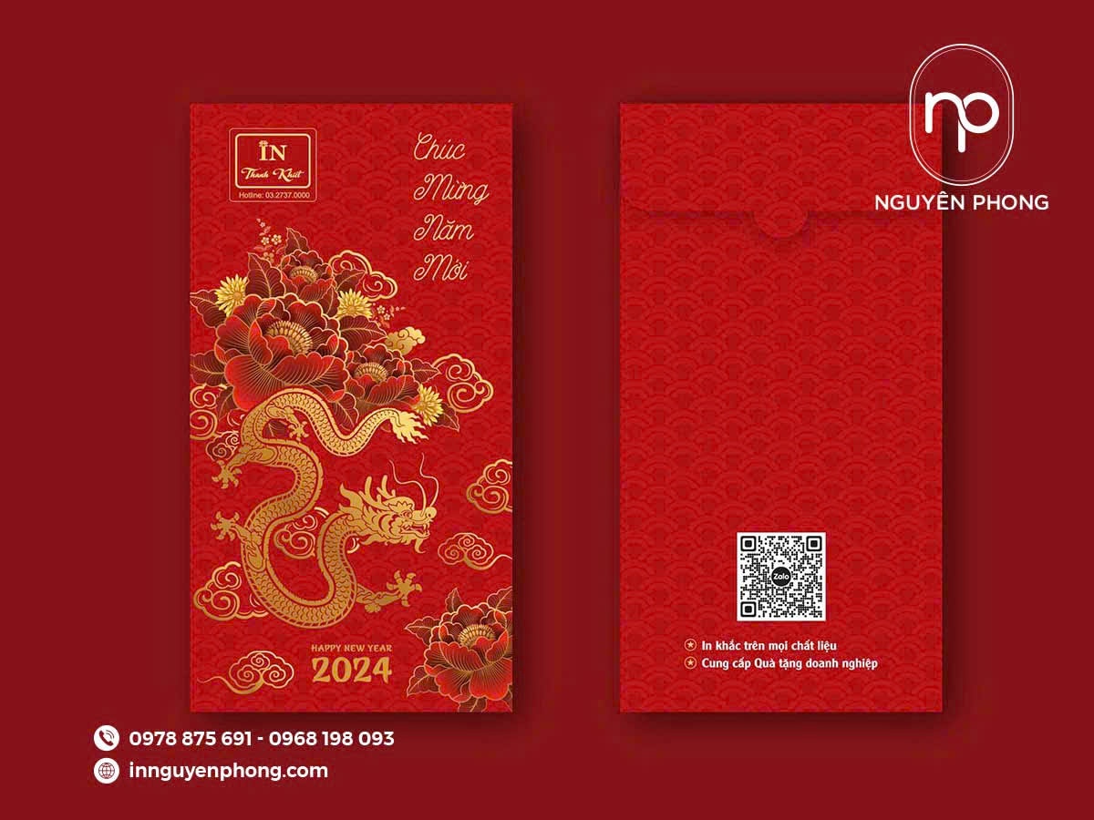 In bao lì xì công ty, doanh nghiệp – Chạm đến trái tim đối tác, khách hàng